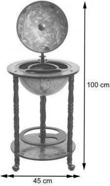 Image du produit Mendler Bar du globe (33 cm)