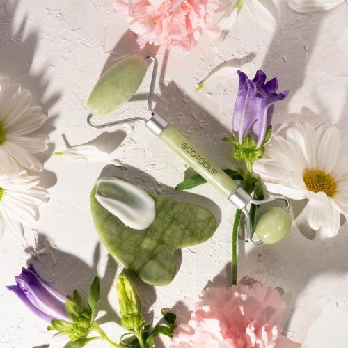 Actual product image EcoTools Facial Roller Jade + Gua Sha Duo