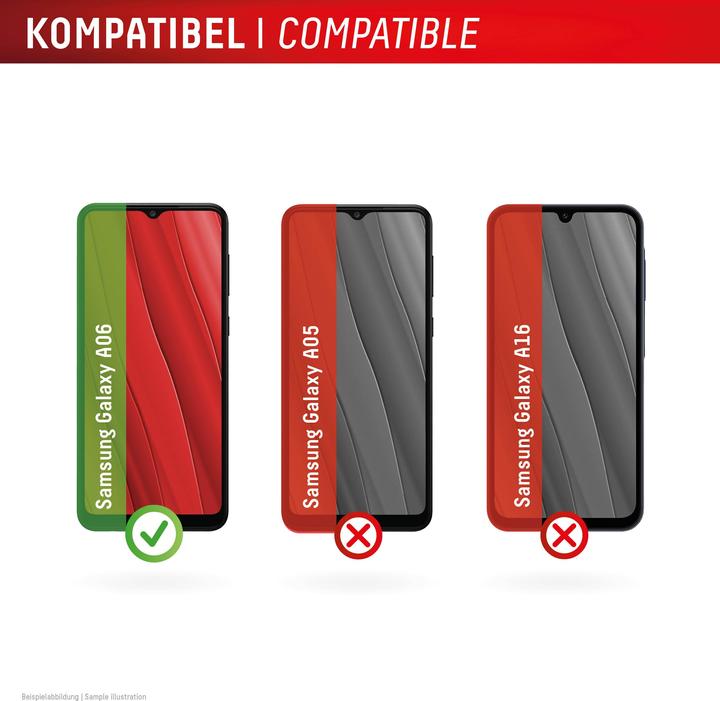 Immagine prodotto Displex Real Glass, 2D Panzerglas (1 Pezzo/i, Samsung Galaxy A06)