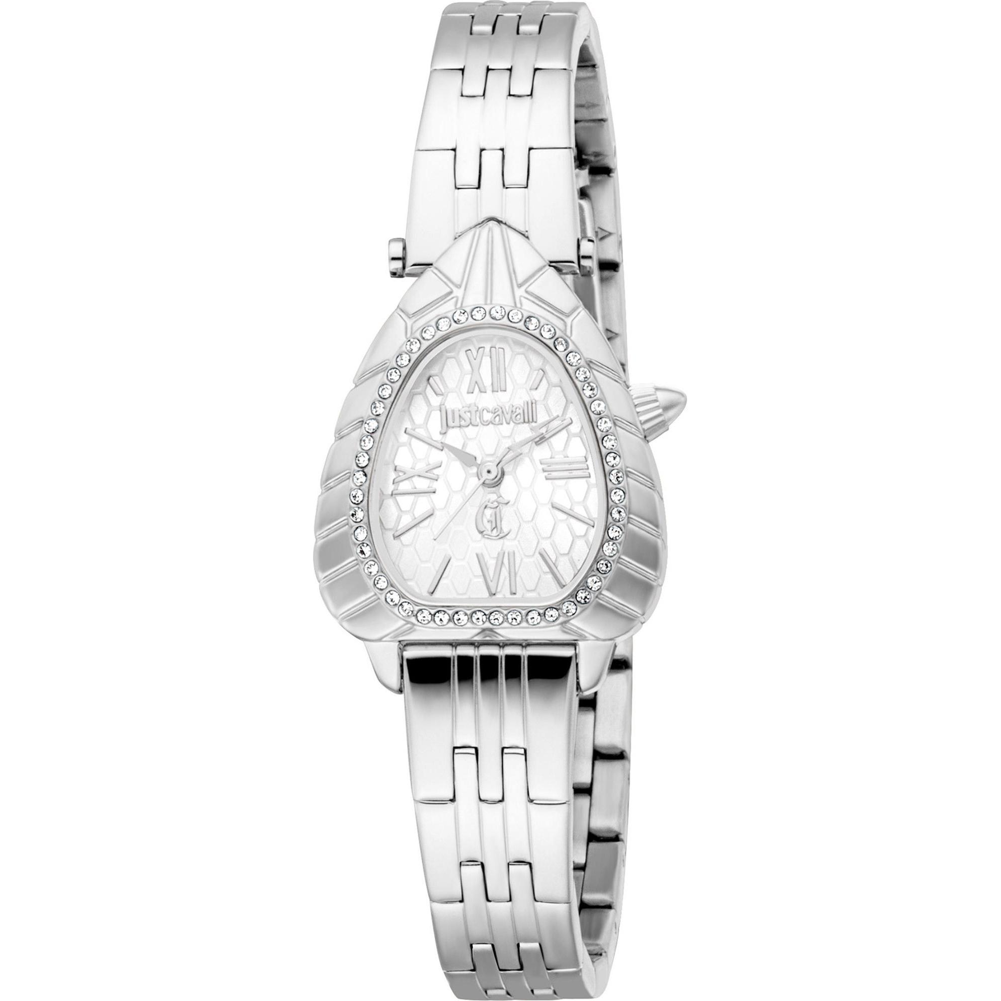 Just Cavalli, Armbanduhr, Animalier Perla - JC1L366M0045, Silber, (24 mm)