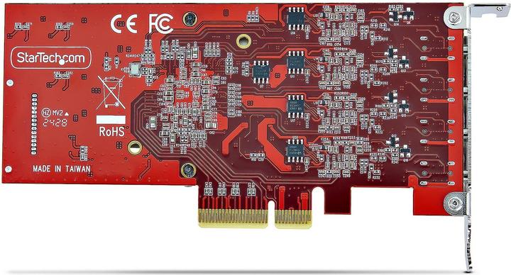 Produktbild StarTech 4-PORT USB-C 10GB PCIE CARD LP USB-C 3.2 10GBPS