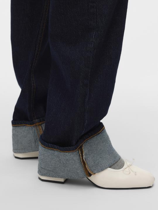 Actual product image Vero Moda VMTESSA Hohe Taille Weiter Beinschnitt Jeans Weit geschnitten (W30/L32)