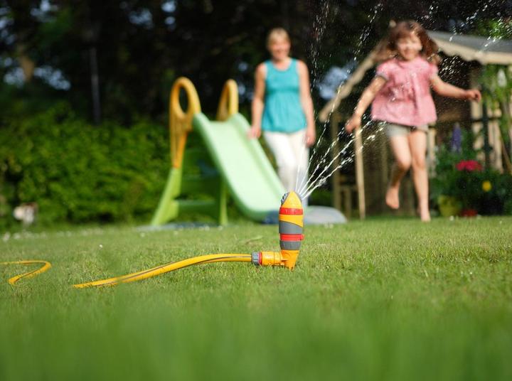 Actual product image Hozelock Circular sprinkler PRO 314 sqm Plug-in coupling plastic (Circular sprinkler)