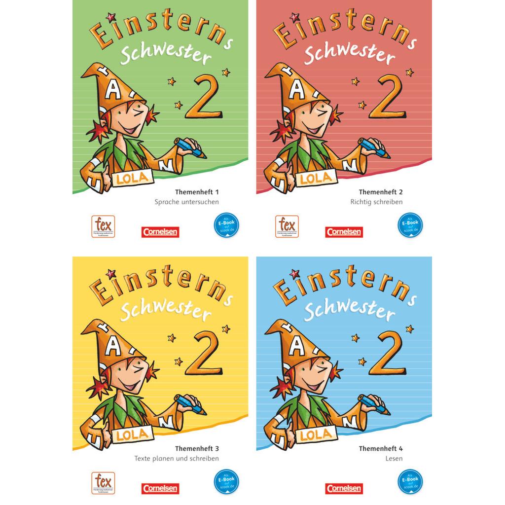 Thumbnail - Einsterns Schwester 2. Schuljahr. Themenhefte 1-4. Leihmaterial, Schulbücher von Roland Bauer, Alexandra Schwaighofer, D...