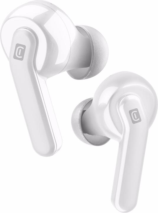 Cellularline SHEER cuffie senza fili con tecnologia ANC, bianco (ANC, 7 h, Cablato)