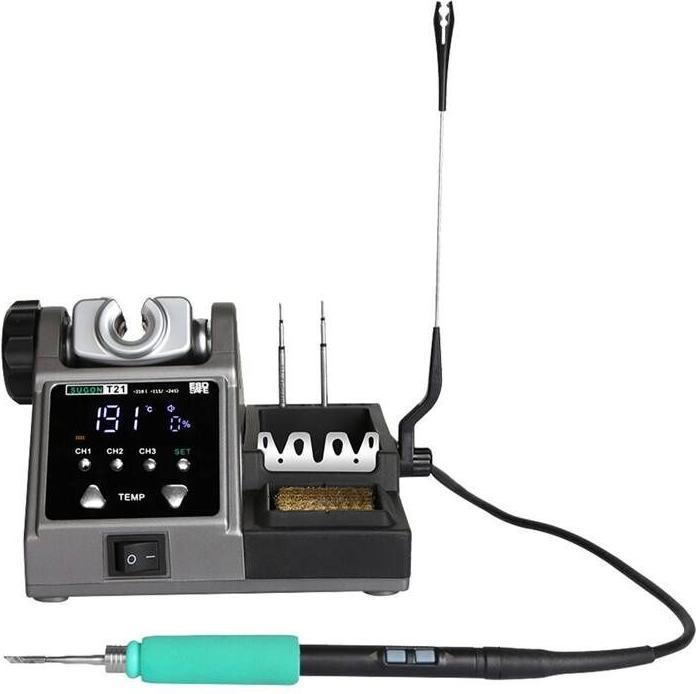 Actual product image Sugon T21 Soldering Station + tips C210 / C245