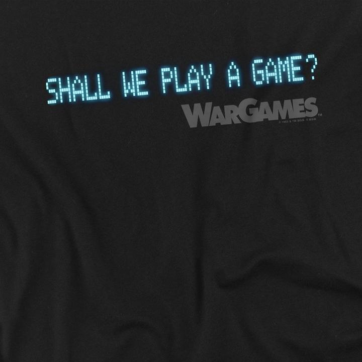 Produktbild WarGames Shall We Play A Game? TShirt (S)