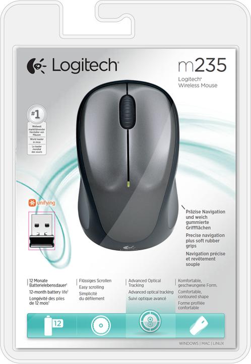 Produktbild Logitech M235 Maus, kabellos (Kabellos)