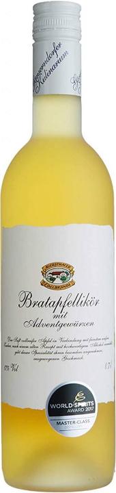 Actual product image Auersthaler Baked apple liqueur with Advent spices (1 x 70 cl)