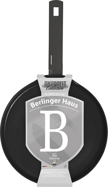 Immagine prodotto BerlingerHaus Haus Pancake Bratpfanne Ø 28 cm Anthracite Collection (28 cm, Padella per friggere, Alluminio)