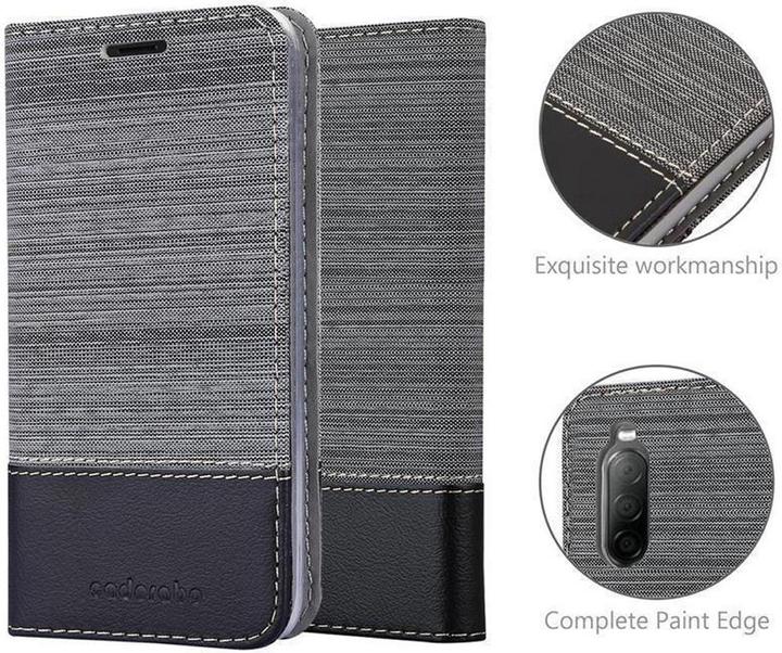 Actual product image Cadorabo Book Jeans Optics Cover (Sony Xperia 10 II)