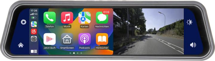 Produktbild Ampire Apple CarPlay Spiegelmonitor (Android Auto, Apple Carplay)