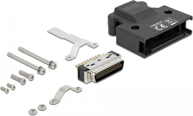 Delock Connecteur MDR 36 broches à souder avec boîtier