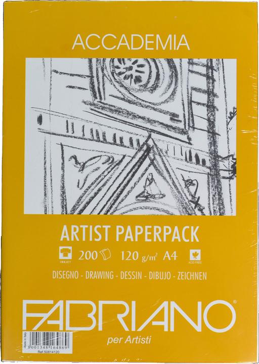 Actual product image Fabriano Zeichenpapier Accademia Artist (A4)