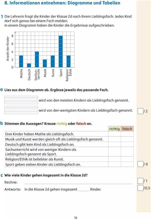 Produktbild Tests in Mathe - Lernzielkontrollen 2. Klasse (Deutsch, Agnes Spiecker, Gisela Specht, 2020)