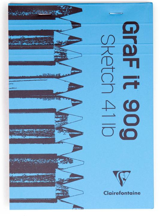 Actual product image Clairefontaine Sketchpad Graf it A5 (A5, Lined)