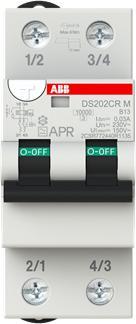 Immagine prodotto ABB DS202CRMA-B13/0.03