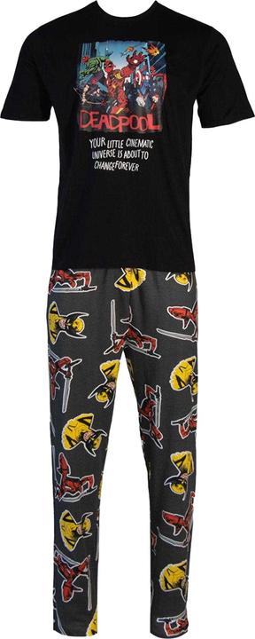 Produktbild Deadpool Cinematic Schlafanzug Baumwolle (M)