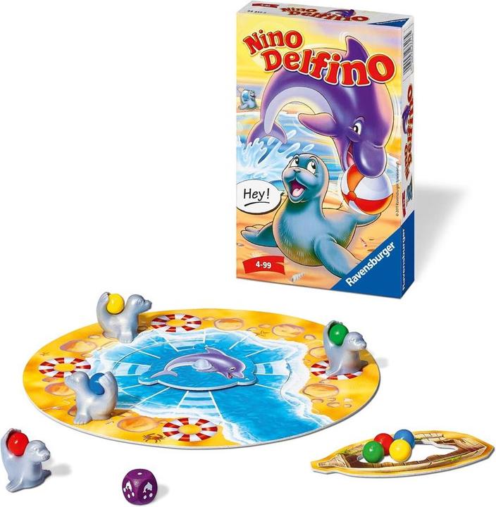 Actual product image Ravensburger Nino Delfino (German, French, Italian)