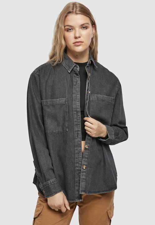 Produktbild Urban Classics Ladies Denim Oversized Shirt (L)