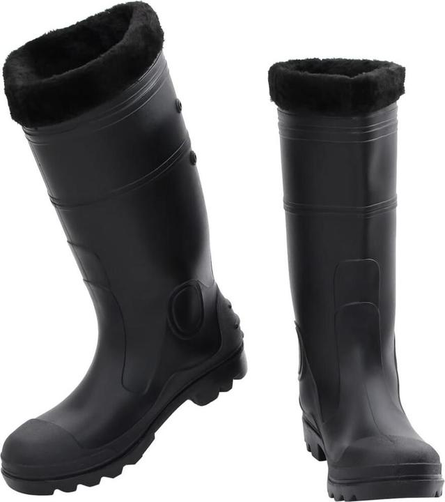 Image du produit VidaXL Bottes en caoutchouc avec doublure amovible Gr. PVC (43)