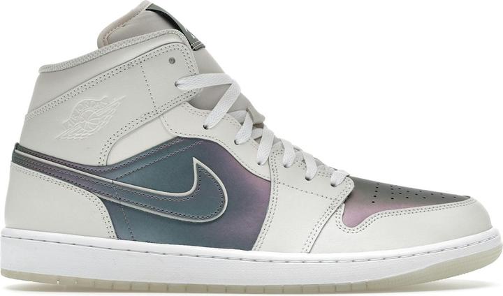 Actual product image Jordan 1 Mid SE Phantom Iridescent (45.5)