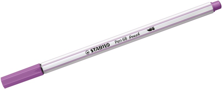 Image du produit STABILO Pen 68 brush Stylo feutre Premium (Prune, 1 x)