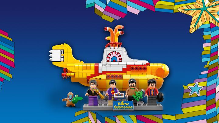 Actual product image LEGO Ideas Yellow Submarine (21306, LEGO Rare Sets, LEGO Ideas)