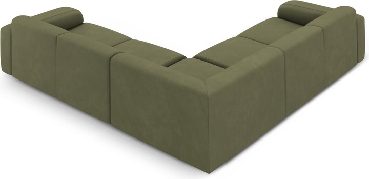 Actual product image Micadoni Symmetrical Corner Sofa, "Molino", 5 Seats, 252x252x75 Made in Europe (Corner sofa)