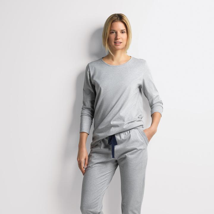 Immagine prodotto ISA Bodywear Camicia a maniche lunghe, collo rotondo (S)