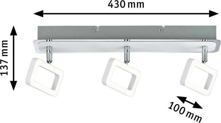 Produktbild Paulmann Spotlight Frame (468 lm)