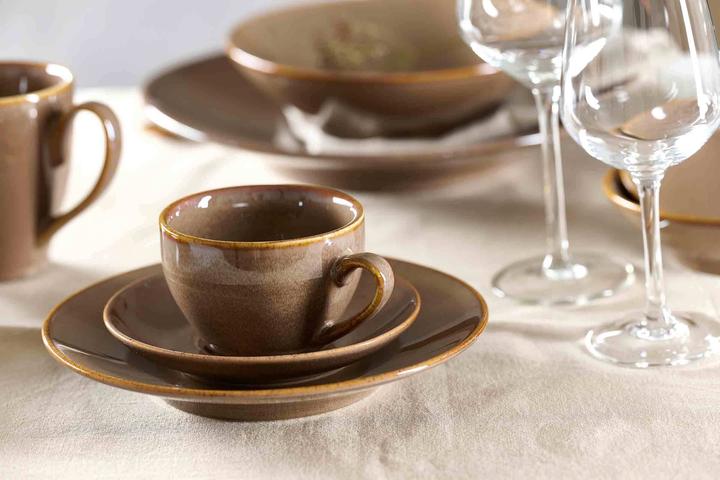 Produktbild Ritzenhoff & Breker Sahara Kaffeetassen mit Untertassen (0 ml, 12 x)