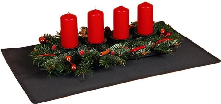 Produktbild HERMA Feuermatte Schwarz feuerfeste Unterlage, Grösse:33x33cm