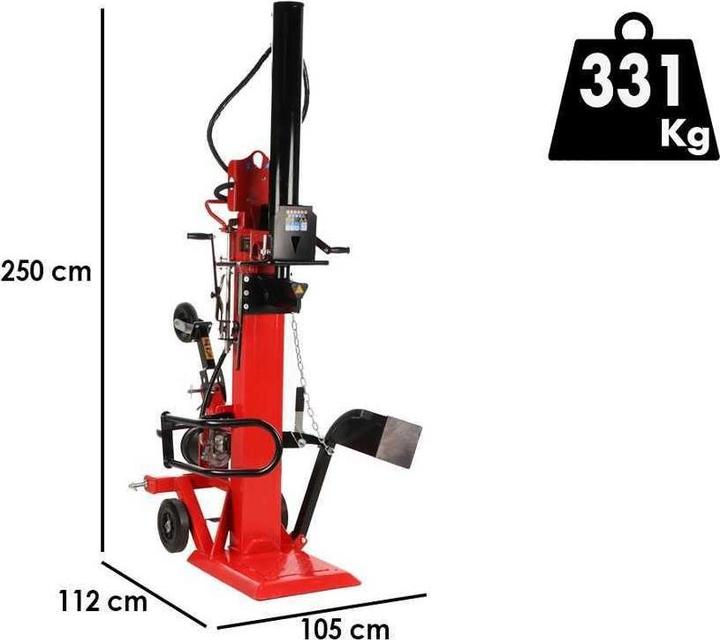 Actual product image Blue Bird LS PTO 30000 Holzspalter für Traktorstehend