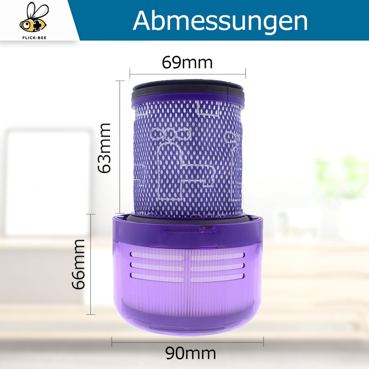 Produktbild Europart Filtereinheit wie dyson 970013-02 für Stielstaubsauger