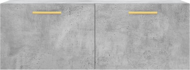 Immagine prodotto vidaXL Armadio a muro grigio cemento 100x36,5x35 cm prodotto in legno derivato, colore (100 x 36,5 x 35 cm)
