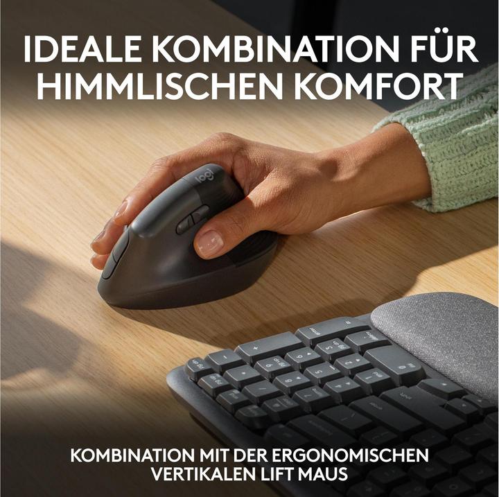 Immagine prodotto Logitech Wave Keys (CH, Senza fili)