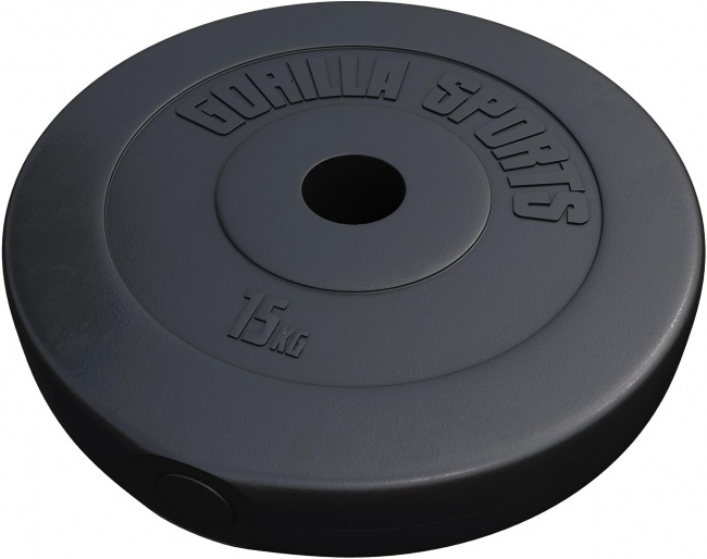 Actual product image Gorilla Sports Weight plate Olympia 50/51mm (1 x 15 kg)