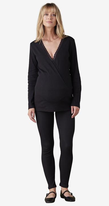 Actual product image Envie de Fraise Bio-Kollektion: Homewear-Set für Schwangerschaft und Stillzeit mit Trageshirt (W32/L34)