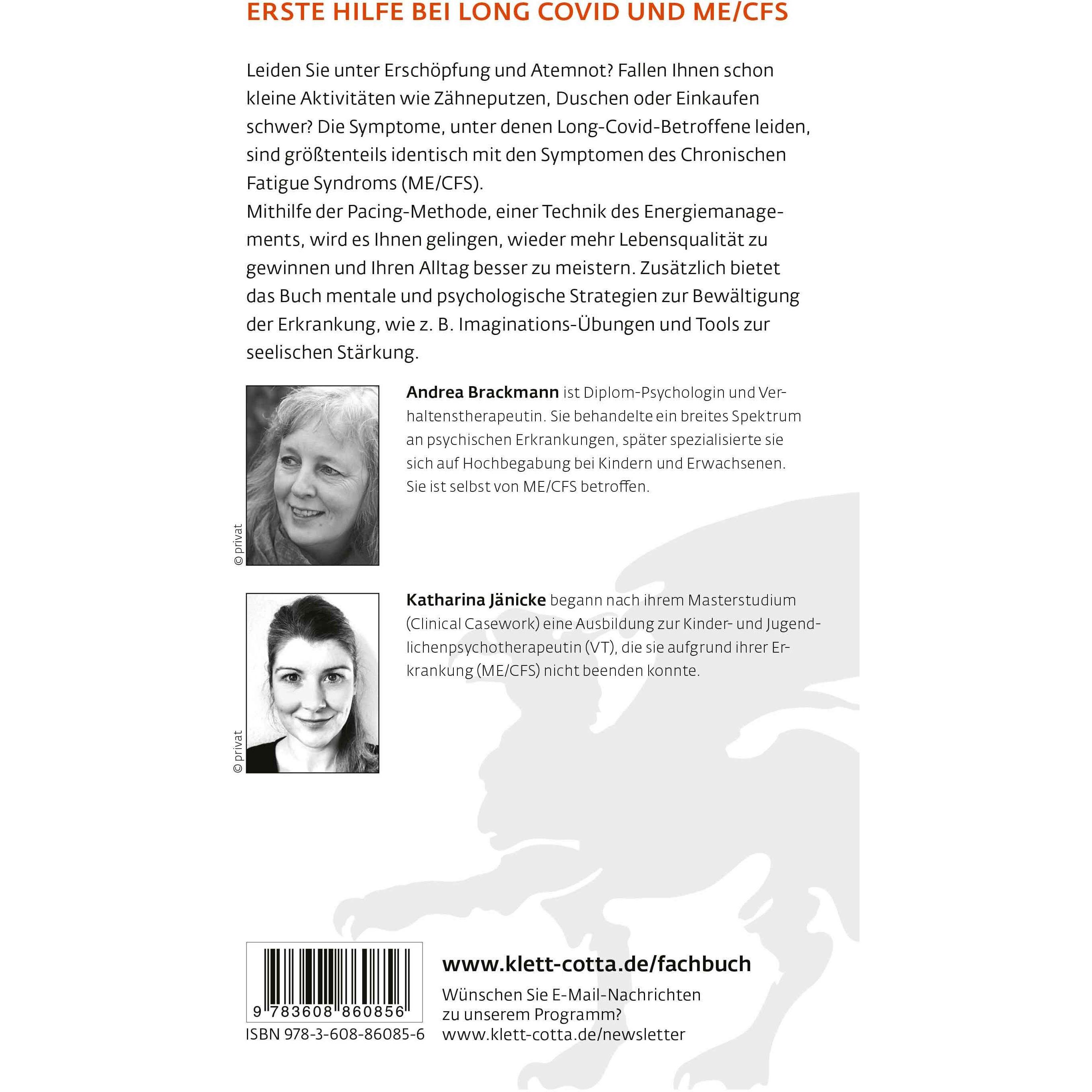 Thumbnail - Long Covid und Chronisches Erschöpfungssyndrom lindern, Ratgeber von Katharina Jänicke, Andrea Brackmann