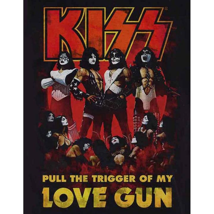 Produktbild KISS Love Gun TShirt (M)
