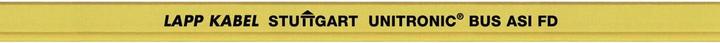 Produktbild Lapp 10 Meter 2170830 Unitronic BUS ASI FD (TPE) A Busleitung 2x1,5 mm² gelb I Datenkabel flach I ho (10 m)
