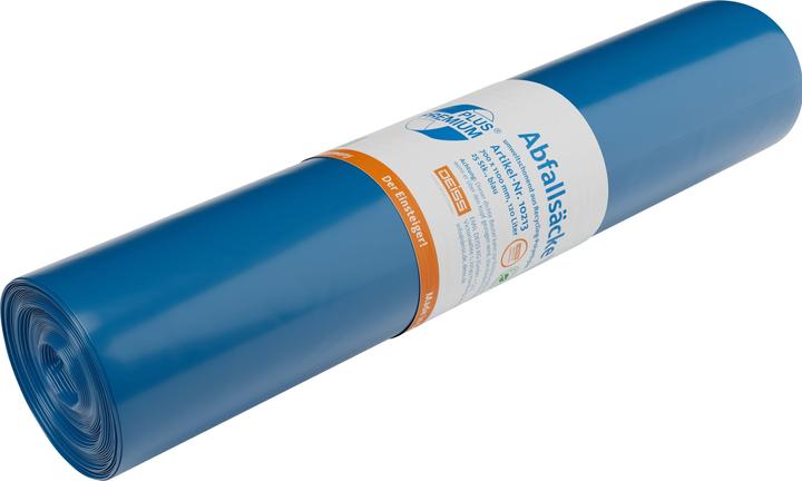 Actual product image NoName Bin liner 120 l blue LDPE beginner (250 x, 120 l)