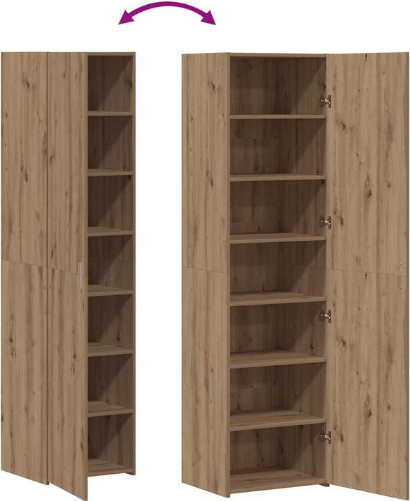 Image du produit vidaXL Buffet haut (42.50 x 50 x 185 cm)