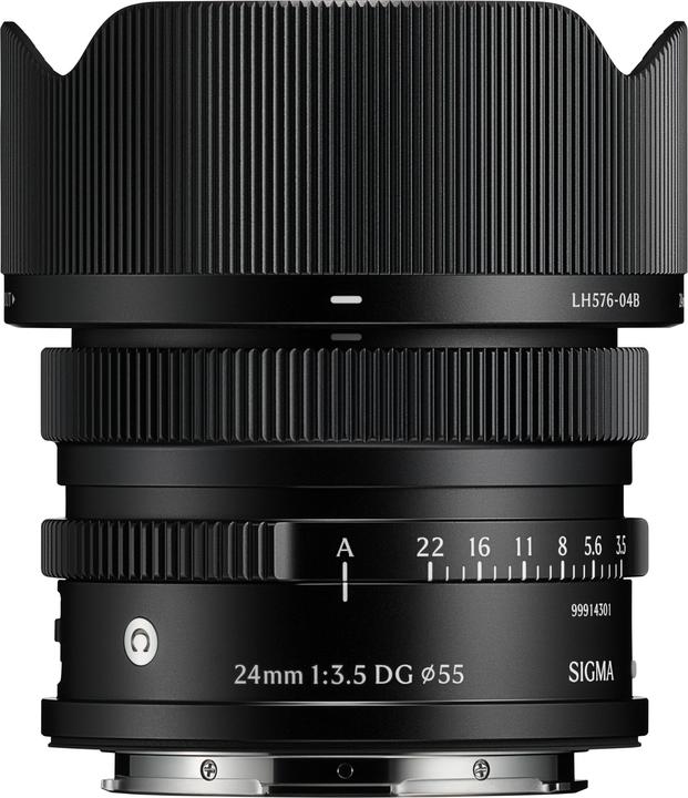 Produktbild Sigma 24mm F3,5 DG | Contemporary (Sony-E) (Black) (Sony E, Vollformat)