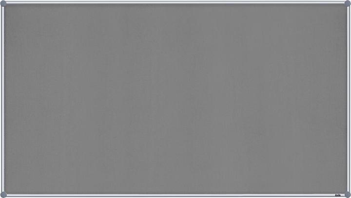 Maul Pinboard, pinnable fabric surface, WxH 1800 x 900 mm.