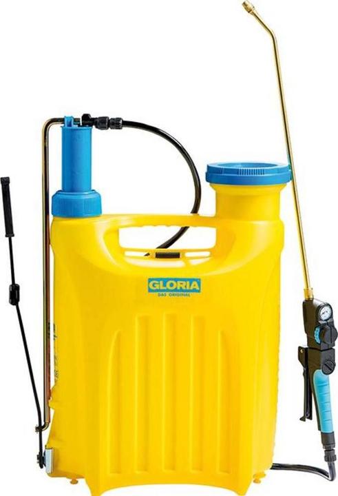 Gloria Hobby 1800 - Rückenspritze 18 L, 6 bar, Rückensprüher inkl. Druckregler (18 l)