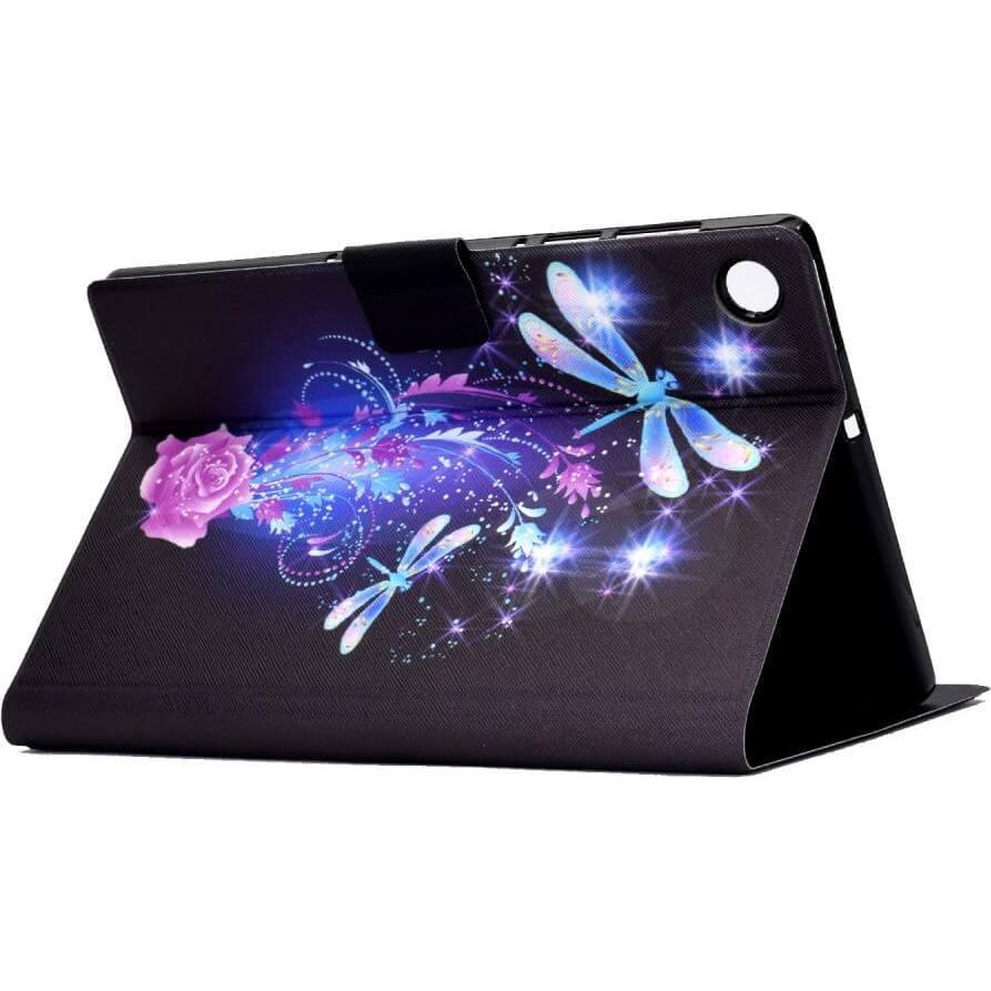 Thumbnail - Cover-Discount Galaxy Tab A9 - Schutzhülle Dragonfly (Galaxy Tab A9), Tablet Hülle, Mehrfarbig