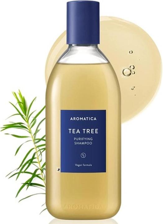 Actual product image Aromatica Tea Tree Purifying Shampoo 400ml (400 ml)