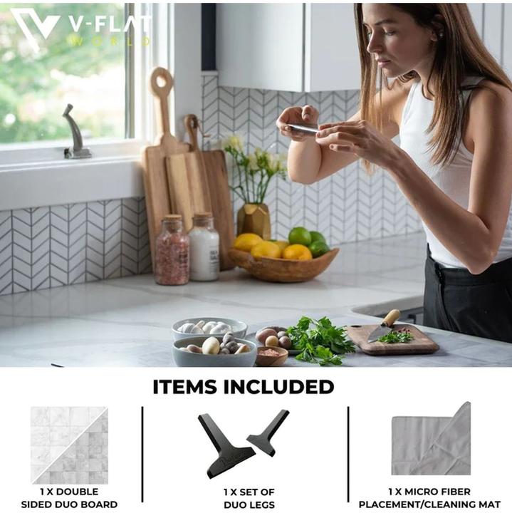 Actual product image V-Flat World Wisp Tile/Pebble Tile (0084) (Recording box)